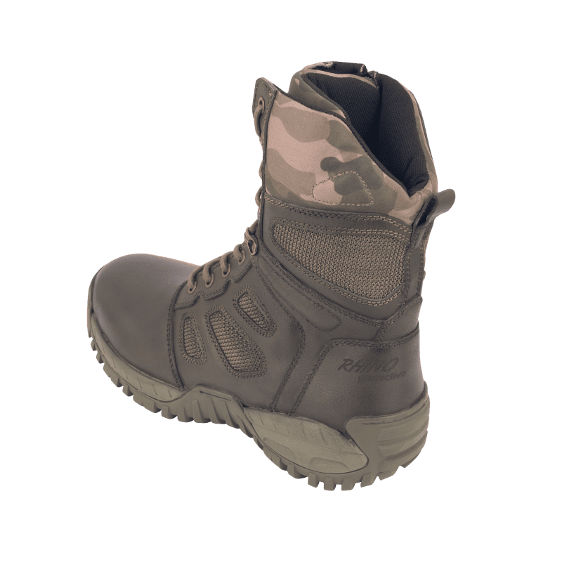 Rio Olive Military Shoes 2