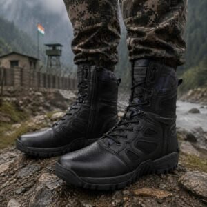 Black Rio Military Shoes